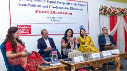 Panel Discussion Program : Integrating Gender-Equal Perspective into Nepal’s Geo-Political and Geo-Economic Discourses held on 6th May , 2025